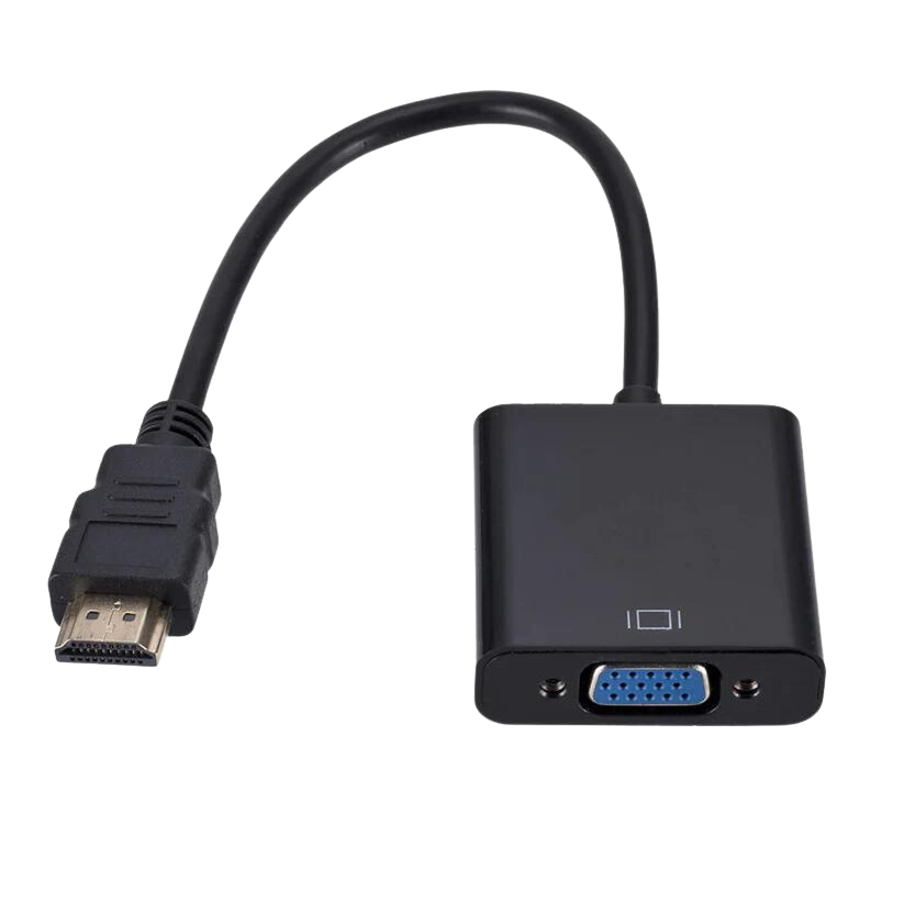 Convertidor de Cable HD 1080P HDMI a VGA HDMI macho a VGA hembra