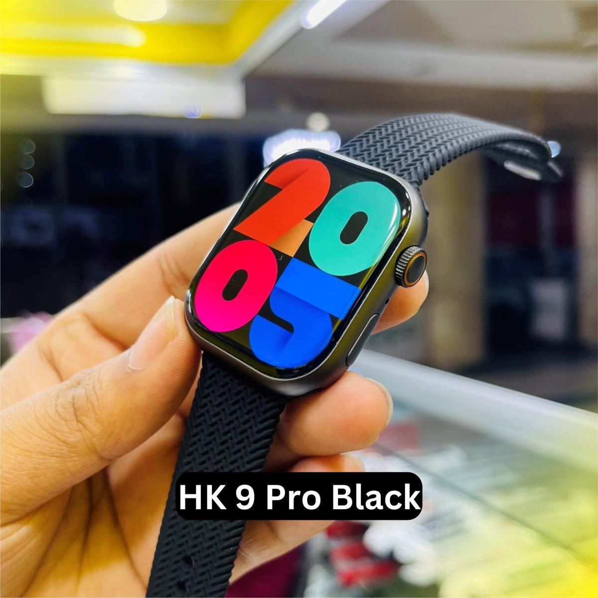 Smartwatch HK9 Ultra 2 Amoled 2 GB Memoria Negro