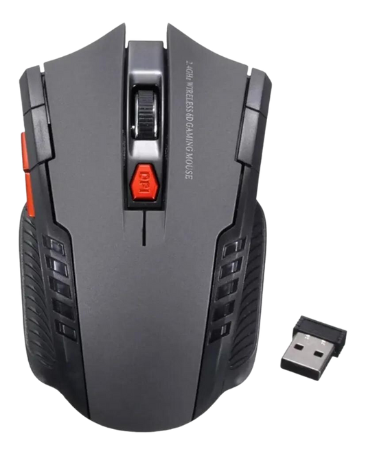 Raton Inalambrico 2.4 Ghz , Receptor Usb Para Jugadores